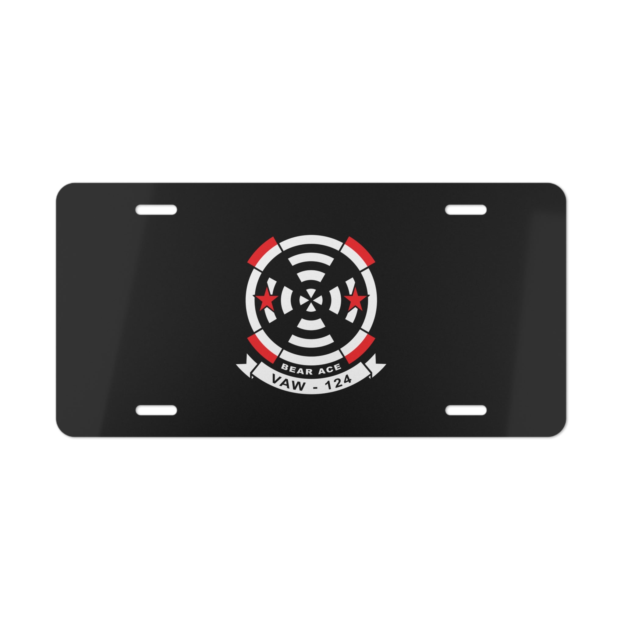 Vanity License Plate - Navy - Airborne Command & Control Squadron 124 (VAW-124) wo txt
