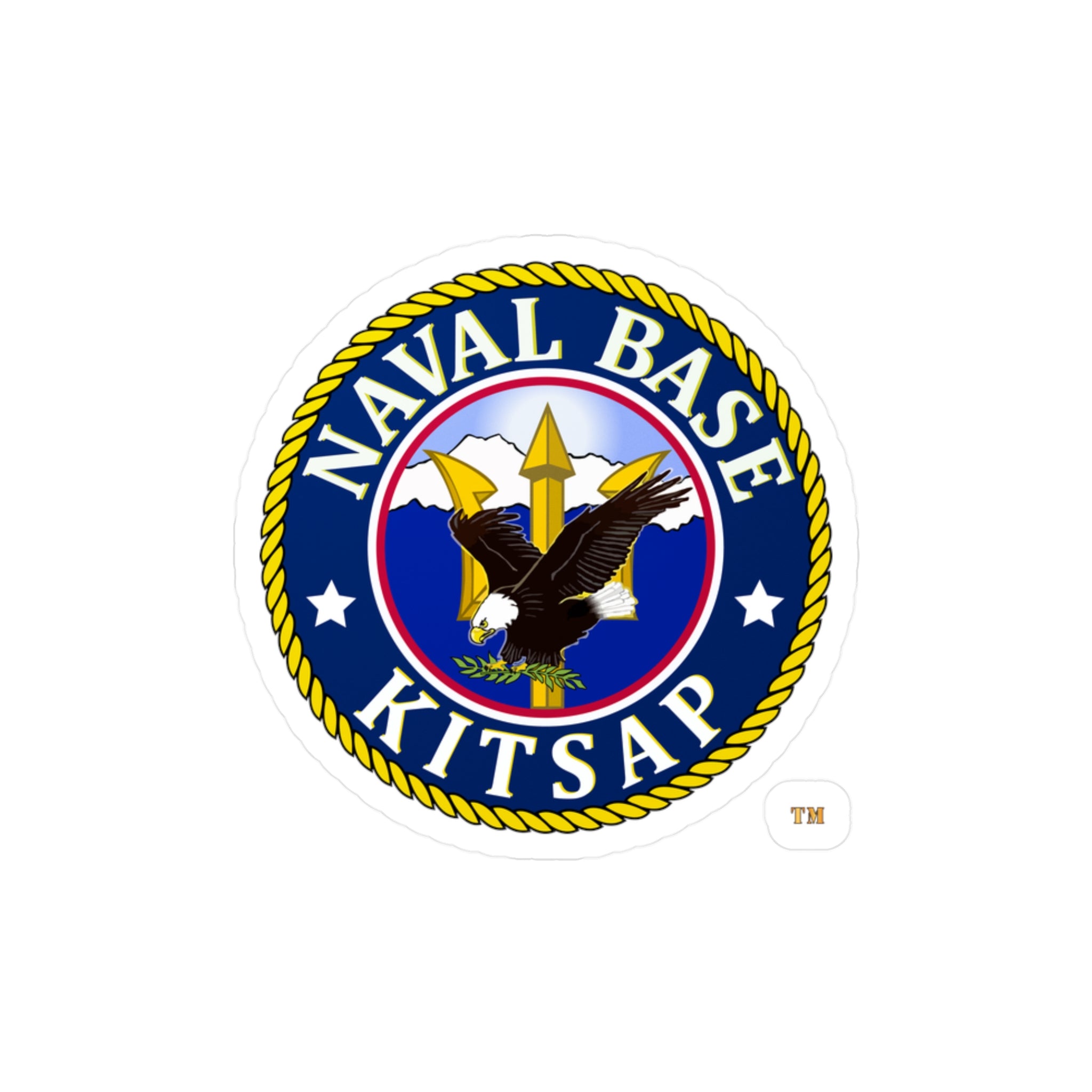 Kiss-Cut Vinyl Decal - Navy - Naval Base Kitsap wo txt