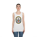 Unisex Heavy Cotton Tank Top - Navy - USS Anchorage (LPD-23) wo txt