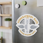 Die-Cut Magnet - Navy - Aerographers Mate (AG) X 300