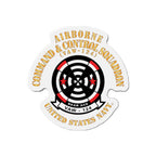 Die-Cut Magnet - Navy - Airborne Command & Control Squadron 124 (VAW-124)