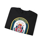 Unisex Heavy Blend™ Crewneck Sweatshirt - Navy - USNS Comfort (T-AH 20) wo txt