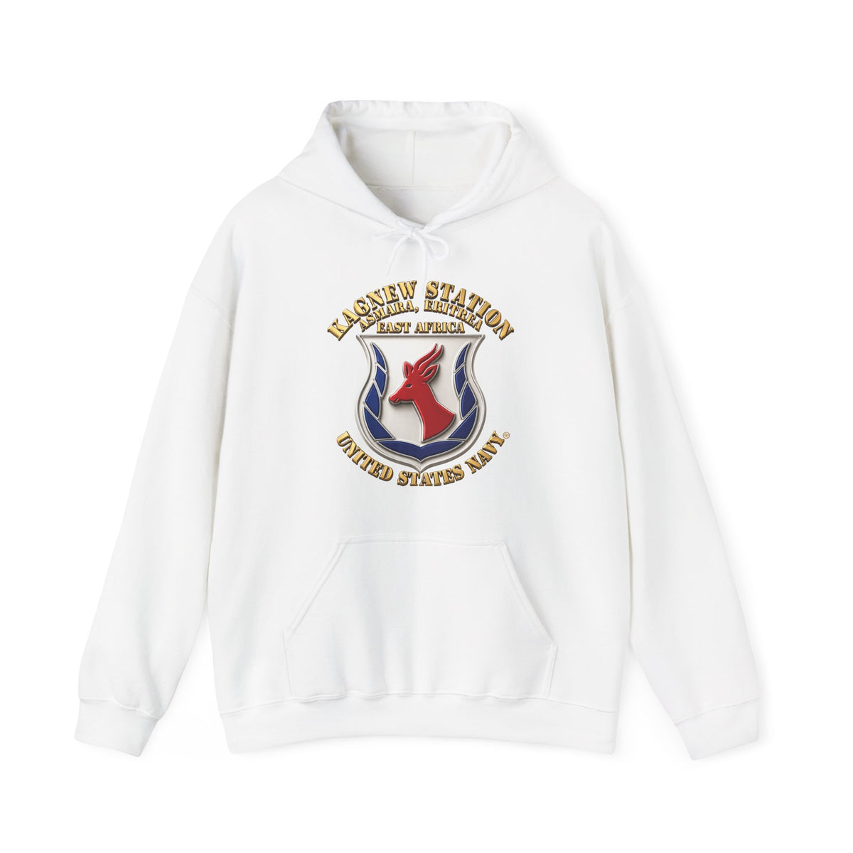Unisex Heavy Blend™ Hoodies - Navy - Kagnew Station - Asmara, Eritrea - East Africa - 3D X 300
