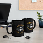 Black Mug (11oz, 15oz) - Navy - Rate - Radioman (RM) - Retired