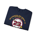 Unisex Heavy Blend™ Crewneck Sweatshirt - Navy - Destroyer Squadron 23 (DESRON-23)