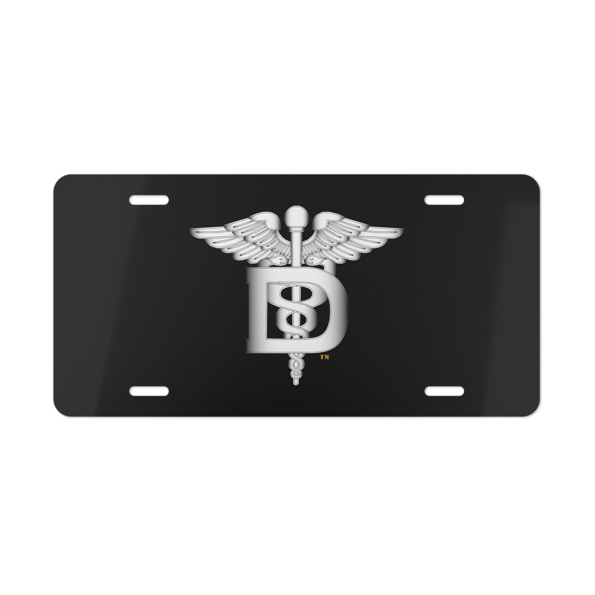 Vanity License Plate - Navy - Rate - Dental Technician (DT) wo txt