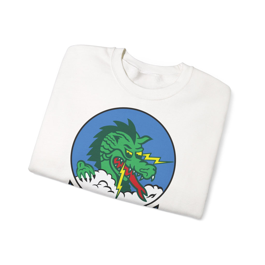 Unisex Heavy Blend™ Crewneck Sweatshirt - Navy - Electronic Attack Squadron 130 (VAQ-130) wo txt