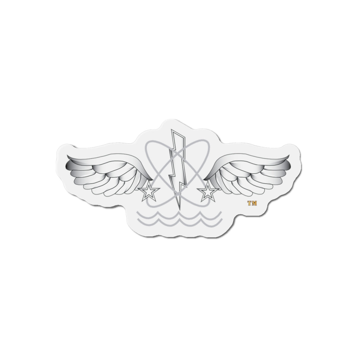 Die-Cut Magnet - Navy - Rate - Aviation Warfare Systems Operator (AW) wo txt