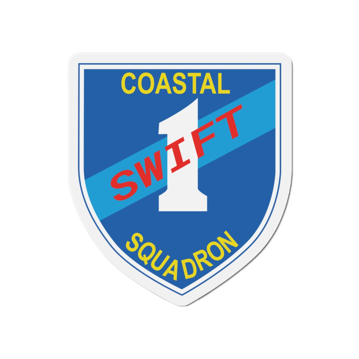 Die-Cut Magnet - Coastal Squadron One (Blue) - SSI wo Txt X 300