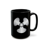Black Mug (11oz, 15oz) - Navy - Rate - Machinists Mate (MM) wo txt