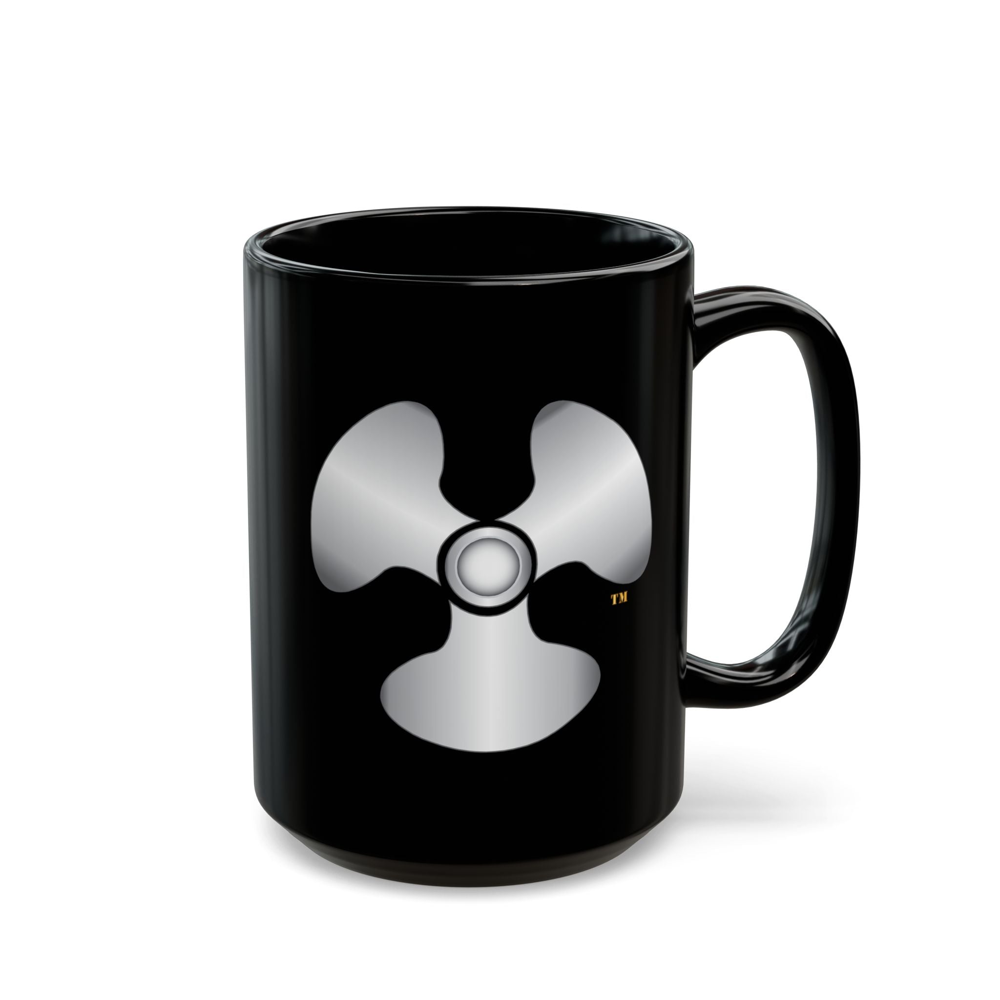 Black Mug (11oz, 15oz) - Navy - Rate - Machinists Mate (MM) wo txt
