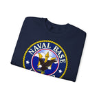 Unisex Heavy Blend™ Crewneck Sweatshirt - Navy - Naval Base Kitsap wo txt
