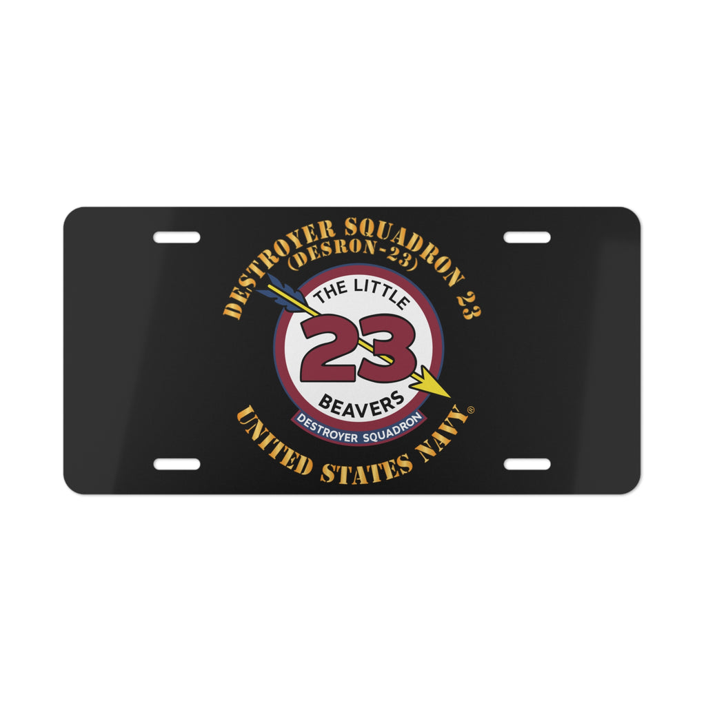 Vanity License Plate - Navy - Destroyer Squadron 23 (DESRON-23)