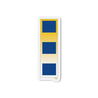 Die-Cut Magnet - Navy - Chief Warrant Officer 2 - CW02 wo txt