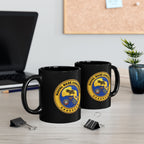 Black Mug (11oz, 15oz) - Navy - Naval Base Coronado - Crest - 3D - Enhanced