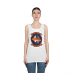 Unisex Heavy Cotton Tank Top - Navy - Helicopter Maritime Strike Seven Four (HSM-74) wo txt