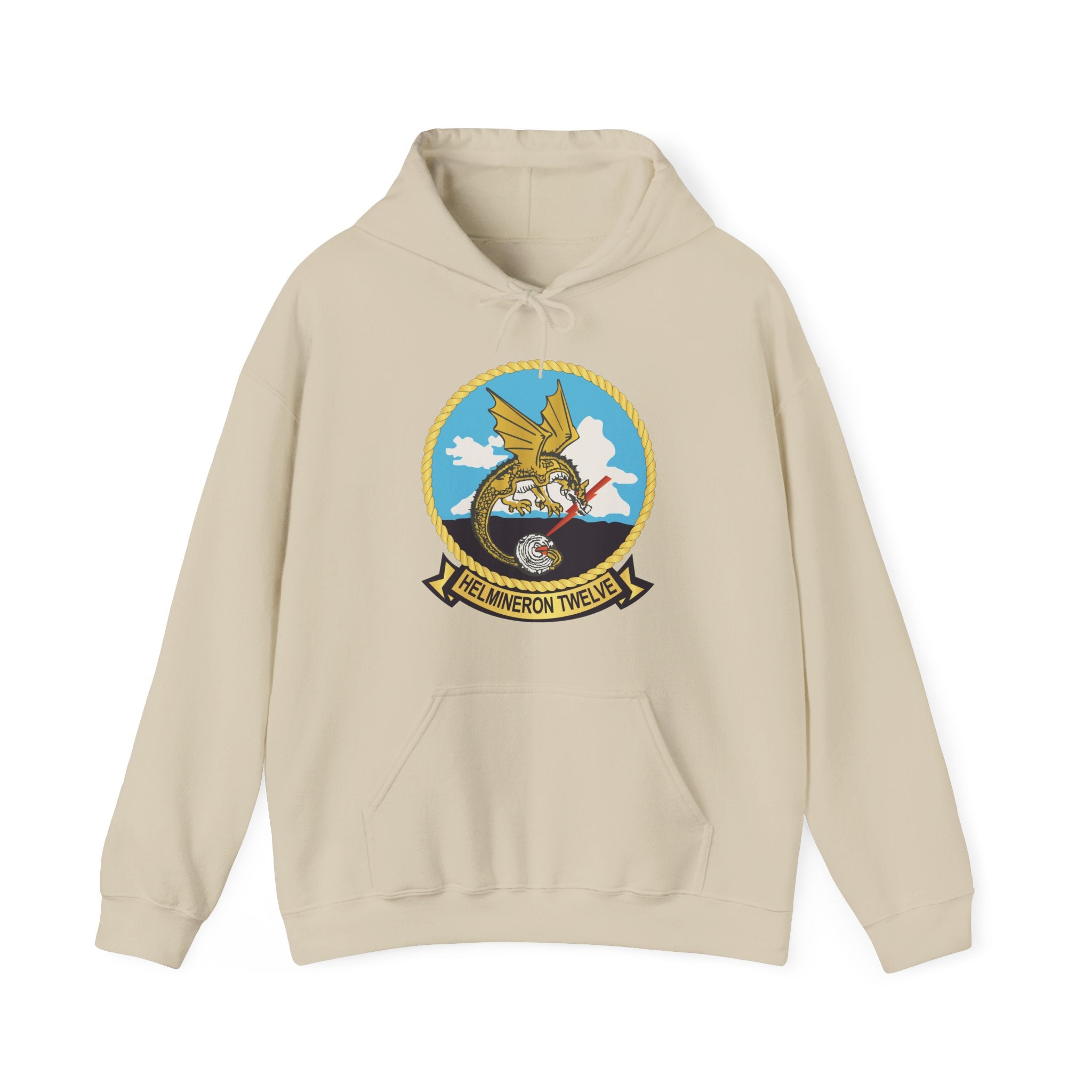 Unisex Heavy Blend™ Hoodies - Navy - Helmineron Twelve (HM-12) wo Txt