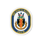 Die-Cut Magnet - Navy - USS John S. McCain (DDG-56) wo txt