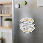 Die-Cut Magnet - Navy - Rate - Radioman (RM)