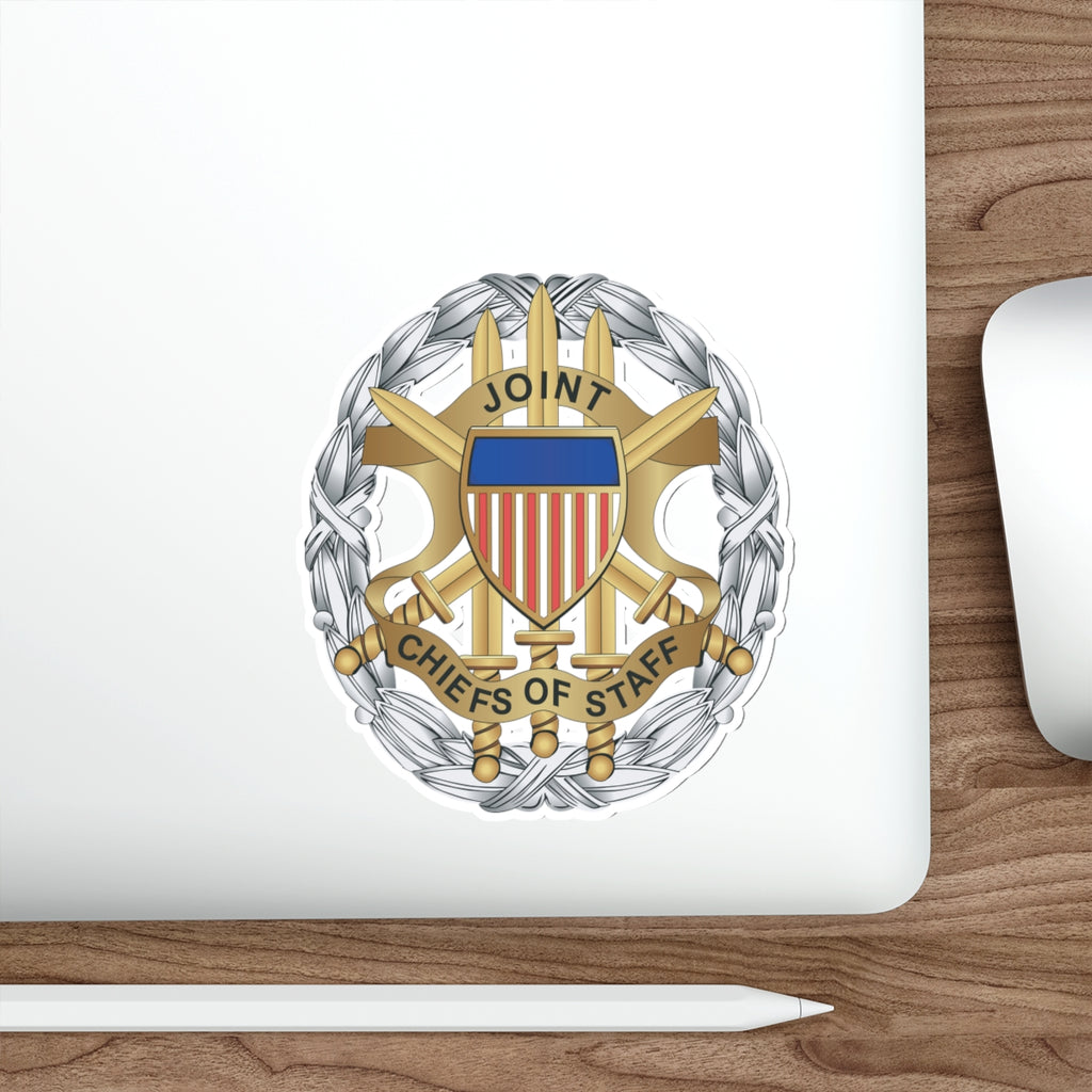 Die-Cut Vinyl Sticker - Joint Chiefs of Staff Service Badge wo txt X 300