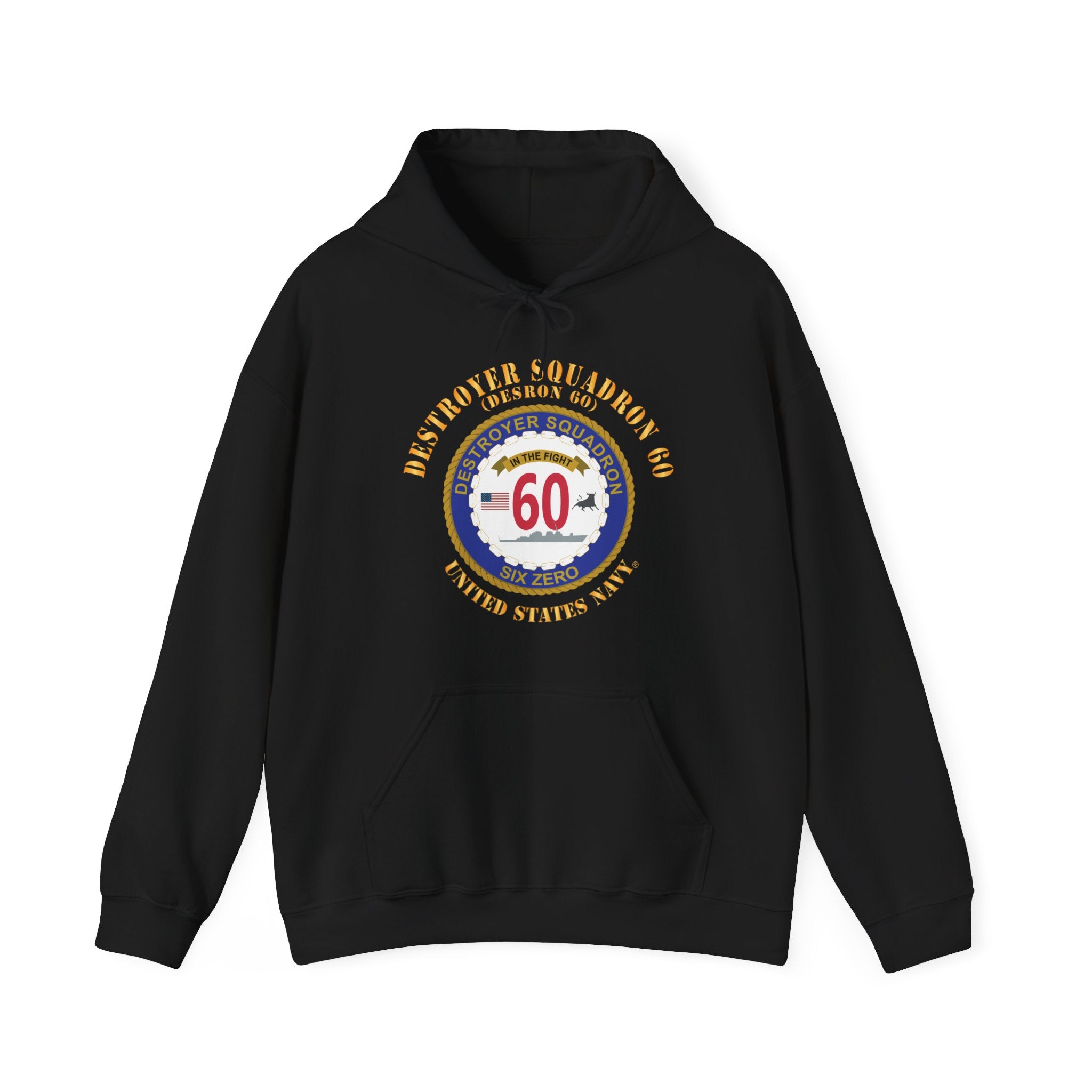 Unisex Heavy Blend™ Hoodies - Navy - Destroyer Squadron 60