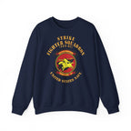 Unisex Heavy Blend™ Crewneck Sweatshirt - Navy - Strike Fighter Squadron 87 (VFA-87)