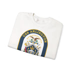 Unisex Heavy Blend™ Crewneck Sweatshirt - Navy - USS Arlington (LPD-24) wo txt