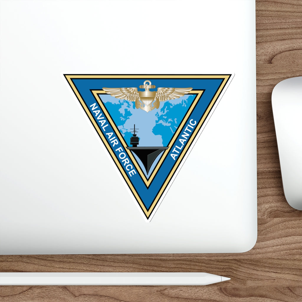 Die-Cut Vinyl Sticker - Navy - Commander, Naval Air Force Atlantic - COMNAVAIRLANT wo Txt