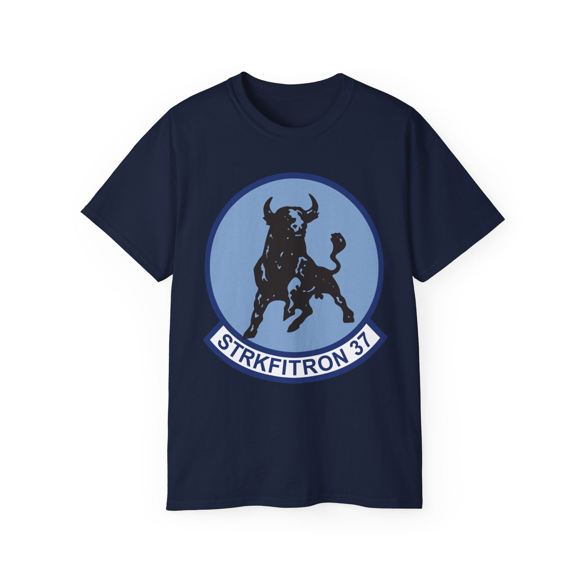 Unisex Ultra Cotton T-Shirt - Navy - Strike Fighter Squadron 37 (VFA-37) wo txt