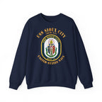 Unisex Heavy Blend™ Crewneck Sweatshirt - Navy - USS Sioux City (LCS-11)