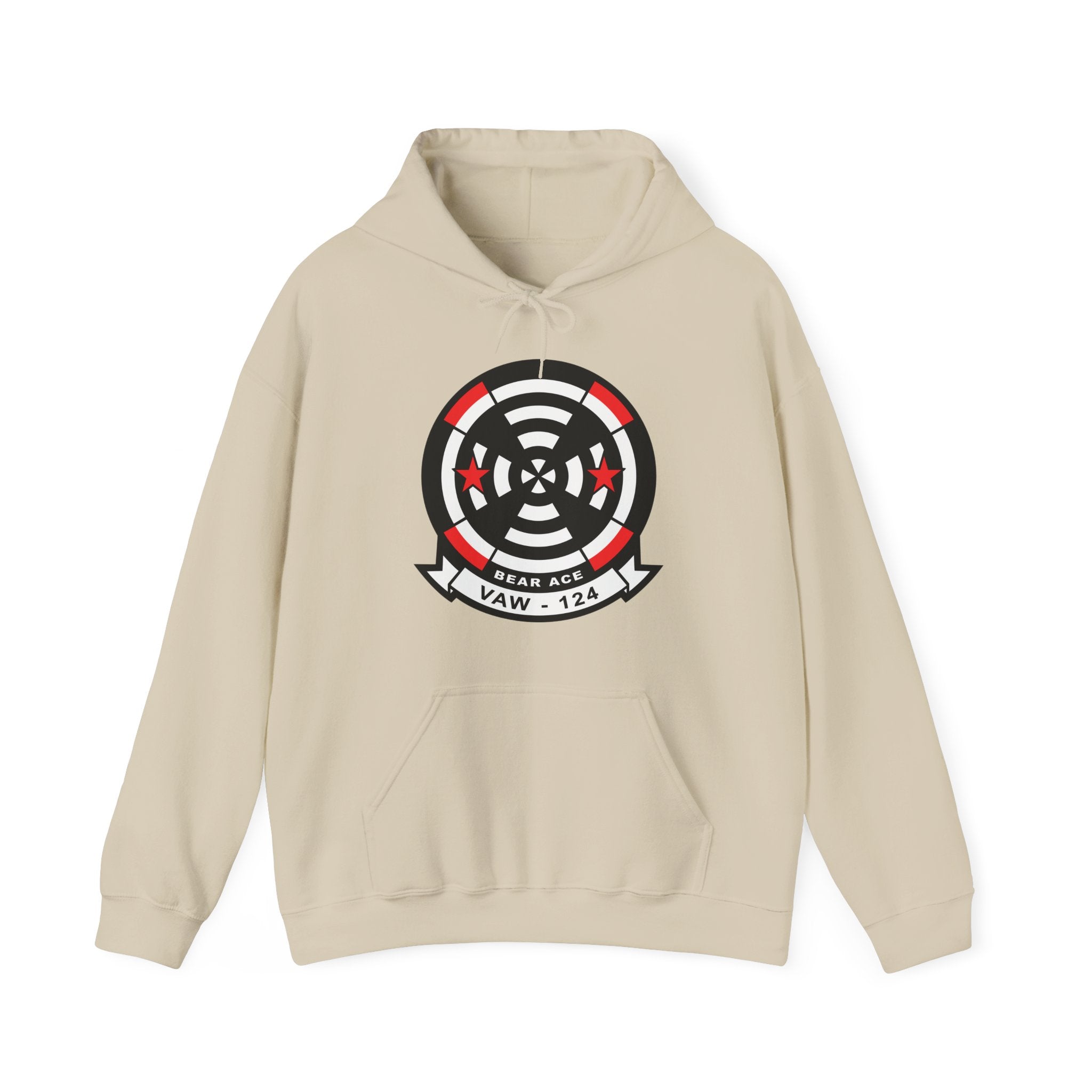 Unisex Heavy Blend™ Hoodies - Navy - Airborne Command & Control Squadron 124 (VAW-124) wo txt