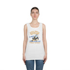 Unisex Heavy Cotton Tank Top - Navy - Seabee - Combat Veteran