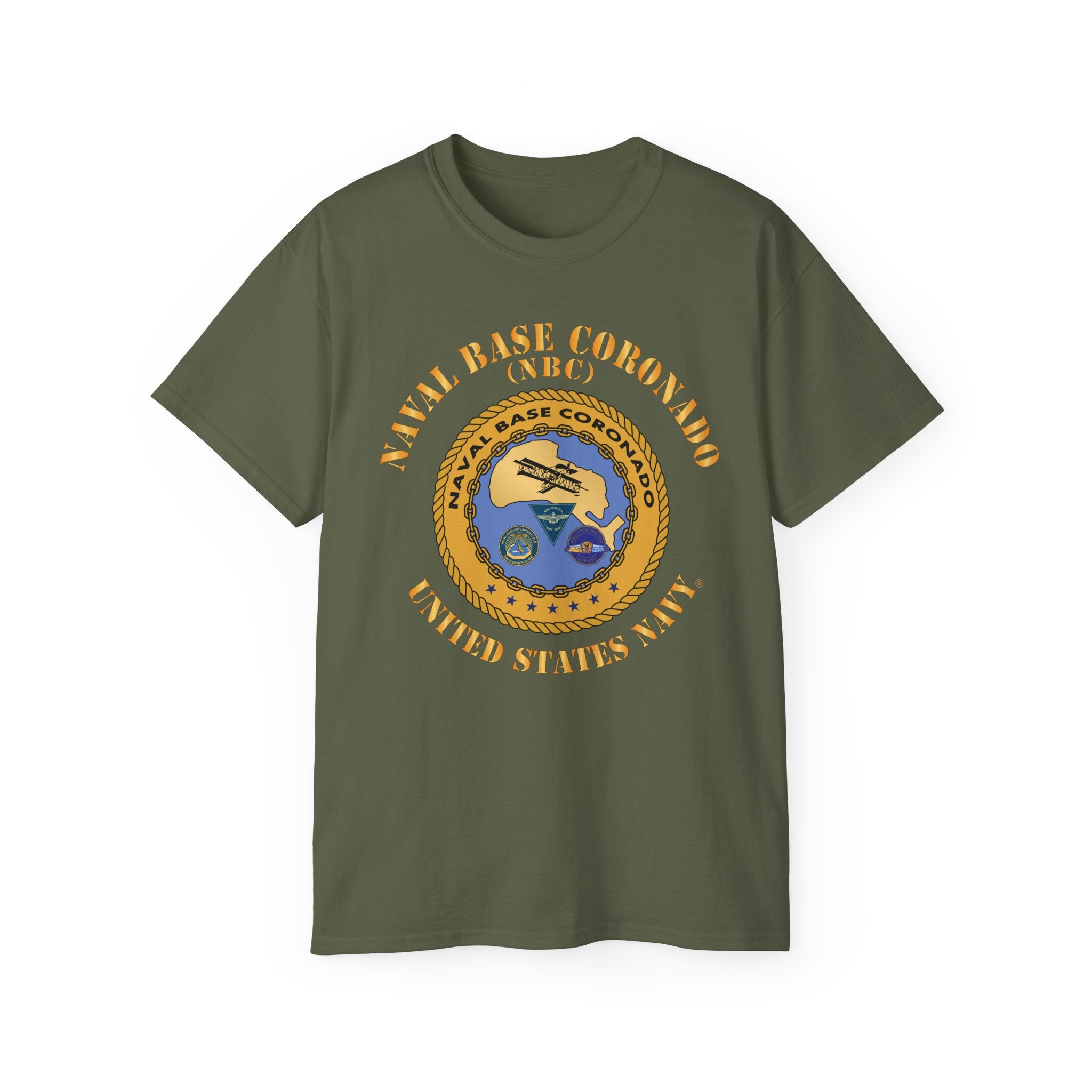 Unisex Ultra Cotton T-Shirt - Navy - Naval Base Coronado(NBC)