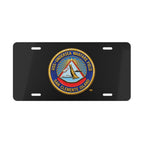 Vanity License Plate - Navy - USS Undersea Warfare Field - San Clemente Island - Crest - 3D - Enhanced