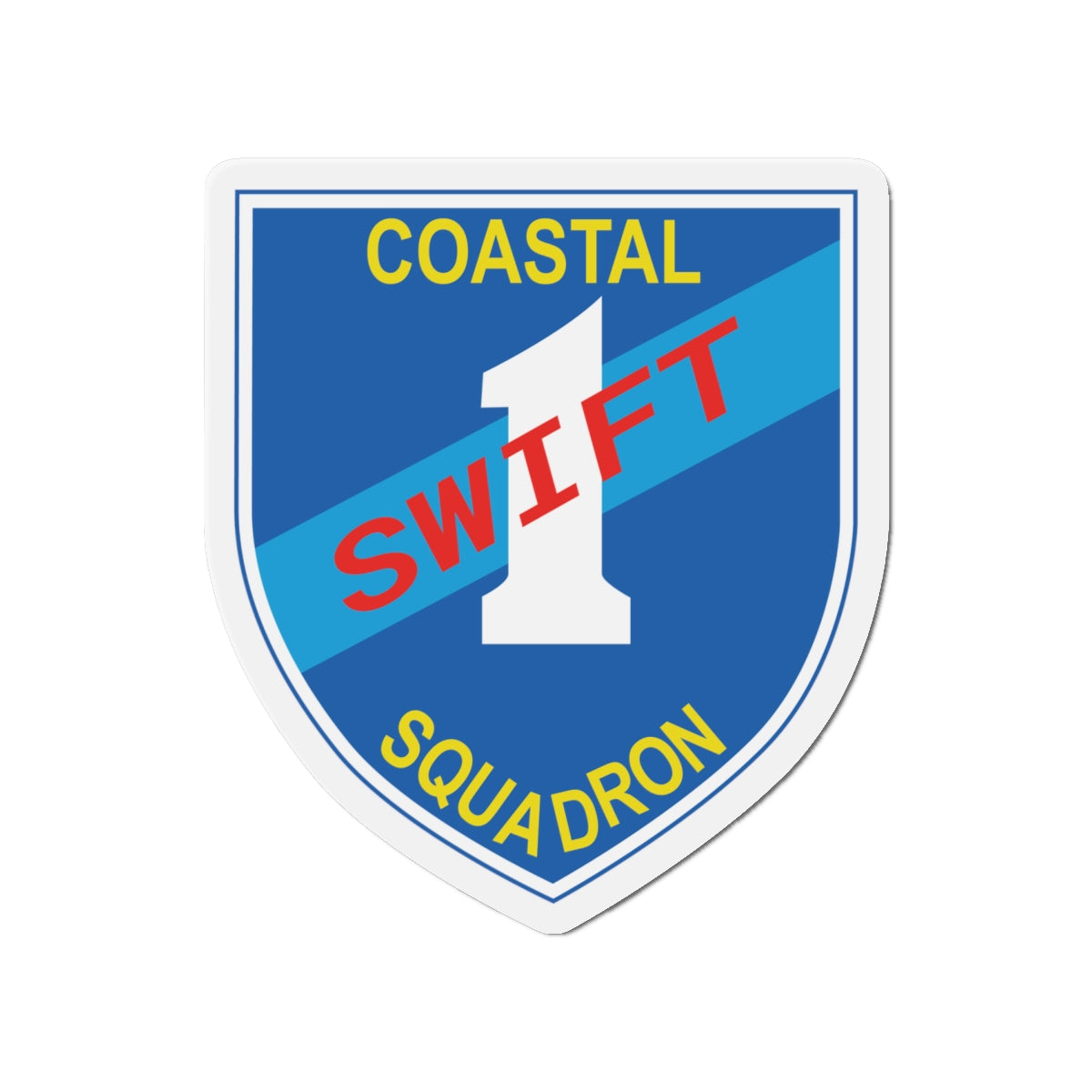 Die-Cut Magnet - Coastal Squadron One (Blue) - SSI wo Txt X 300