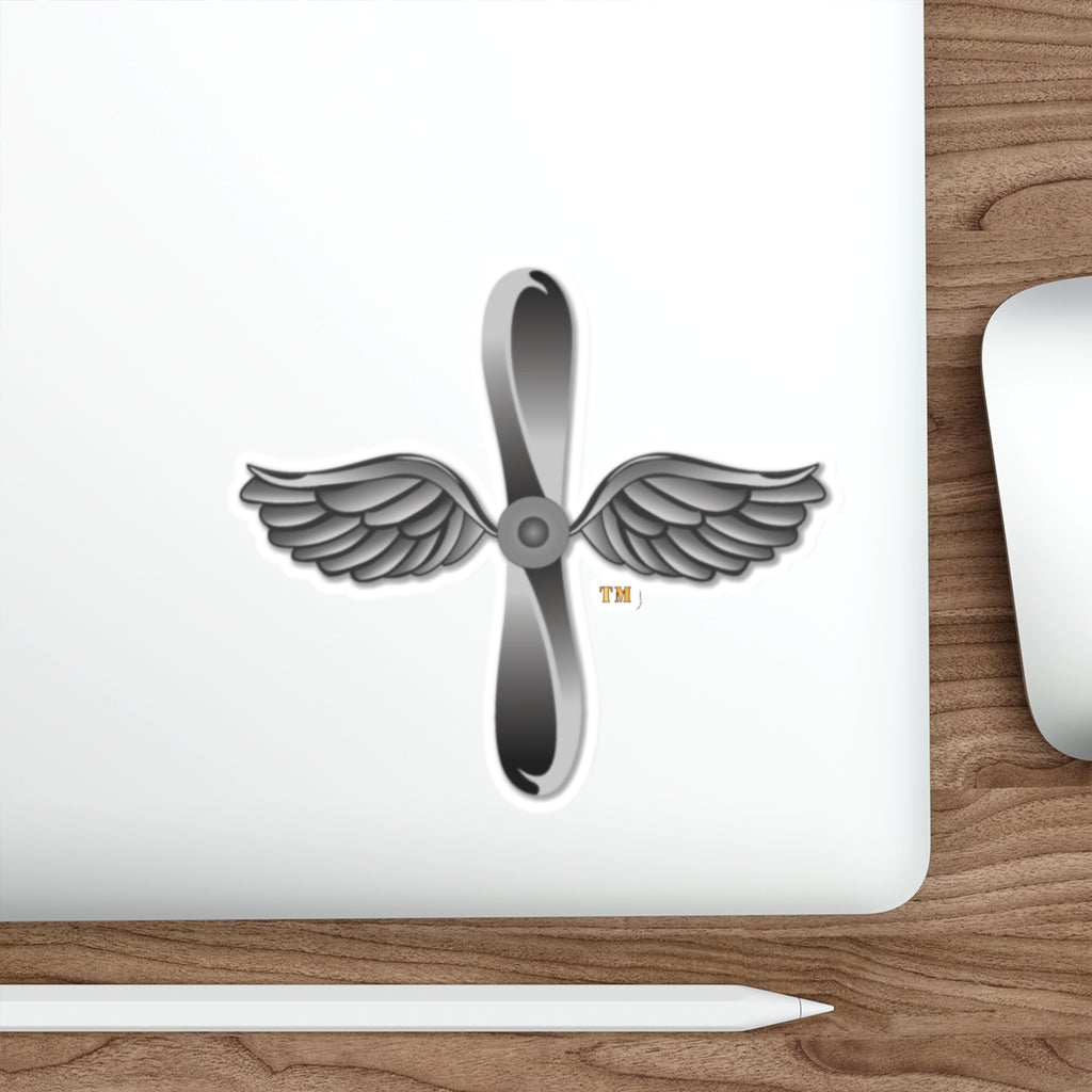Die-Cut Vinyl Sticker - Navy - Rate - Aviation Machinist's Mate (AD) wo txt