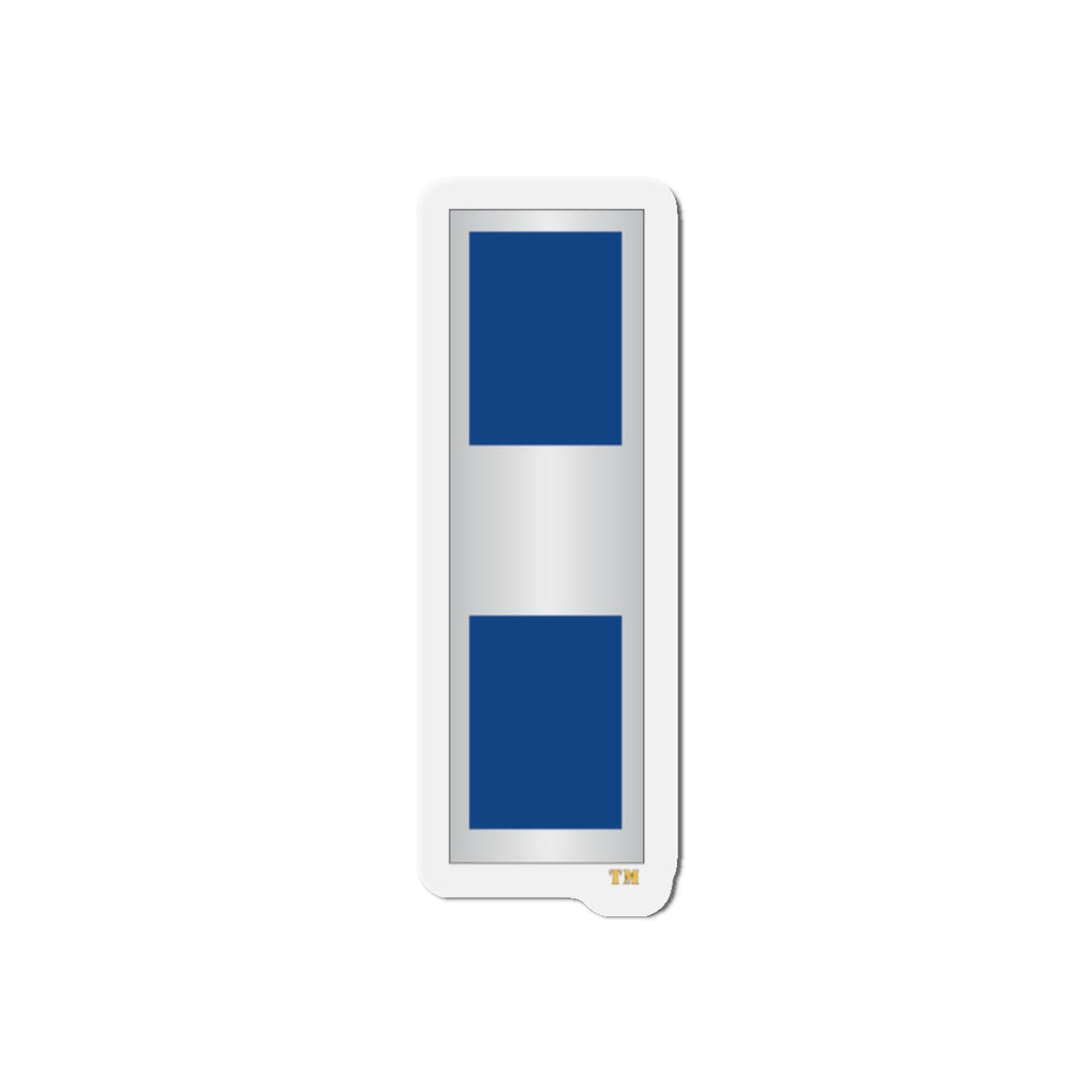 Die-Cut Magnet - Navy - Chief Warrant Officer 3 - CW03 wo txt