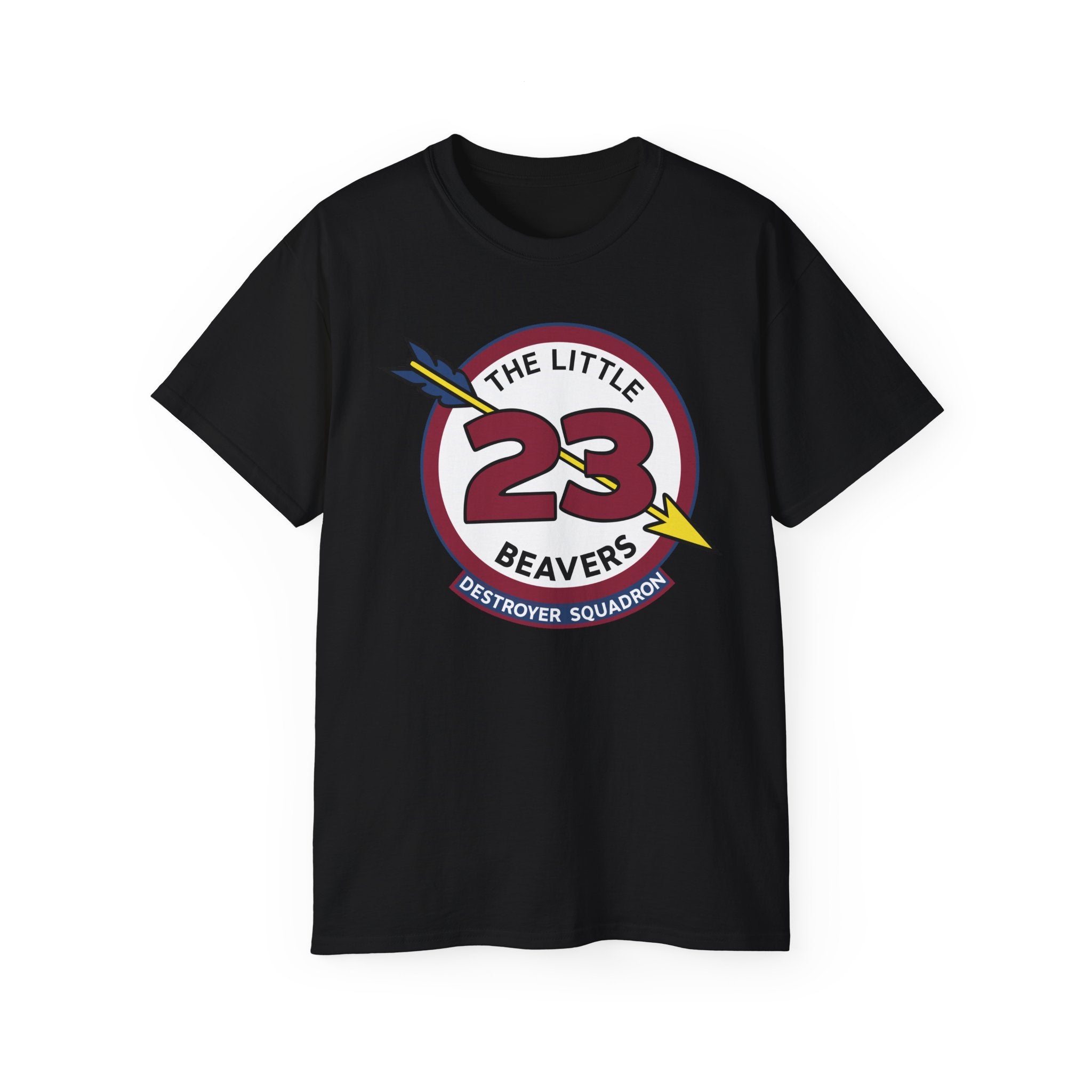 Unisex Ultra Cotton T-Shirt - Navy - Destroyer Squadron 23 (DESRON-23) wo Txt