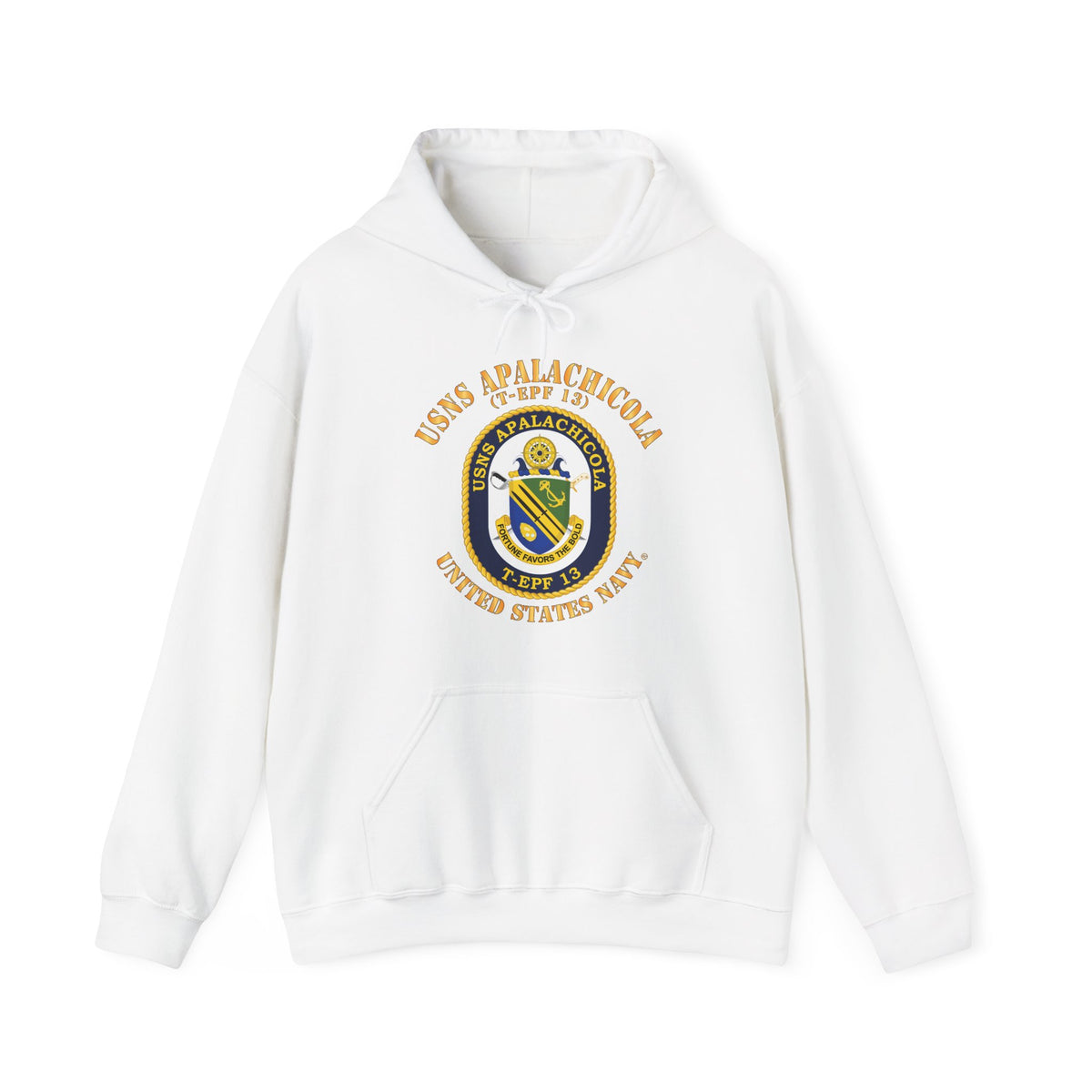 Unisex Heavy Blend™ Hoodies - Navy - USNS Apalachicola (T-EPF 13)
