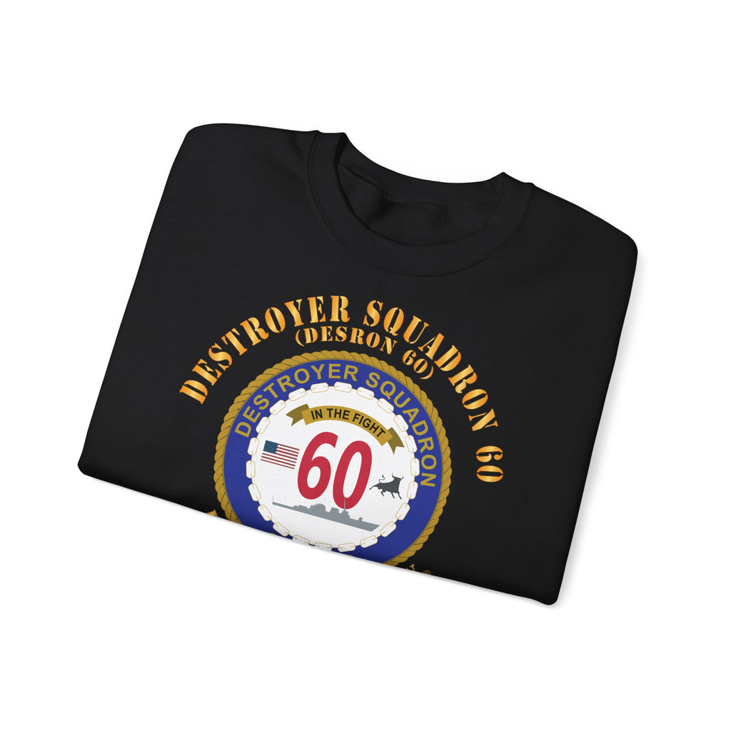 Unisex Heavy Blend™ Crewneck Sweatshirt - Navy - Destroyer Squadron 60