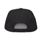 US Navy Embroidered Flat Bill Hat — Retro Varsity Military Style