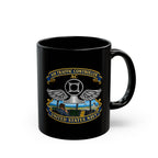 Black Mug (11oz, 15oz) - Navy - Rate - Air Traffic Controller (AC) - with Scene - 3D - Enhanced