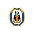 Die-Cut Vinyl Sticker - Navy - USS John S. McCain (DDG-56) wo txt