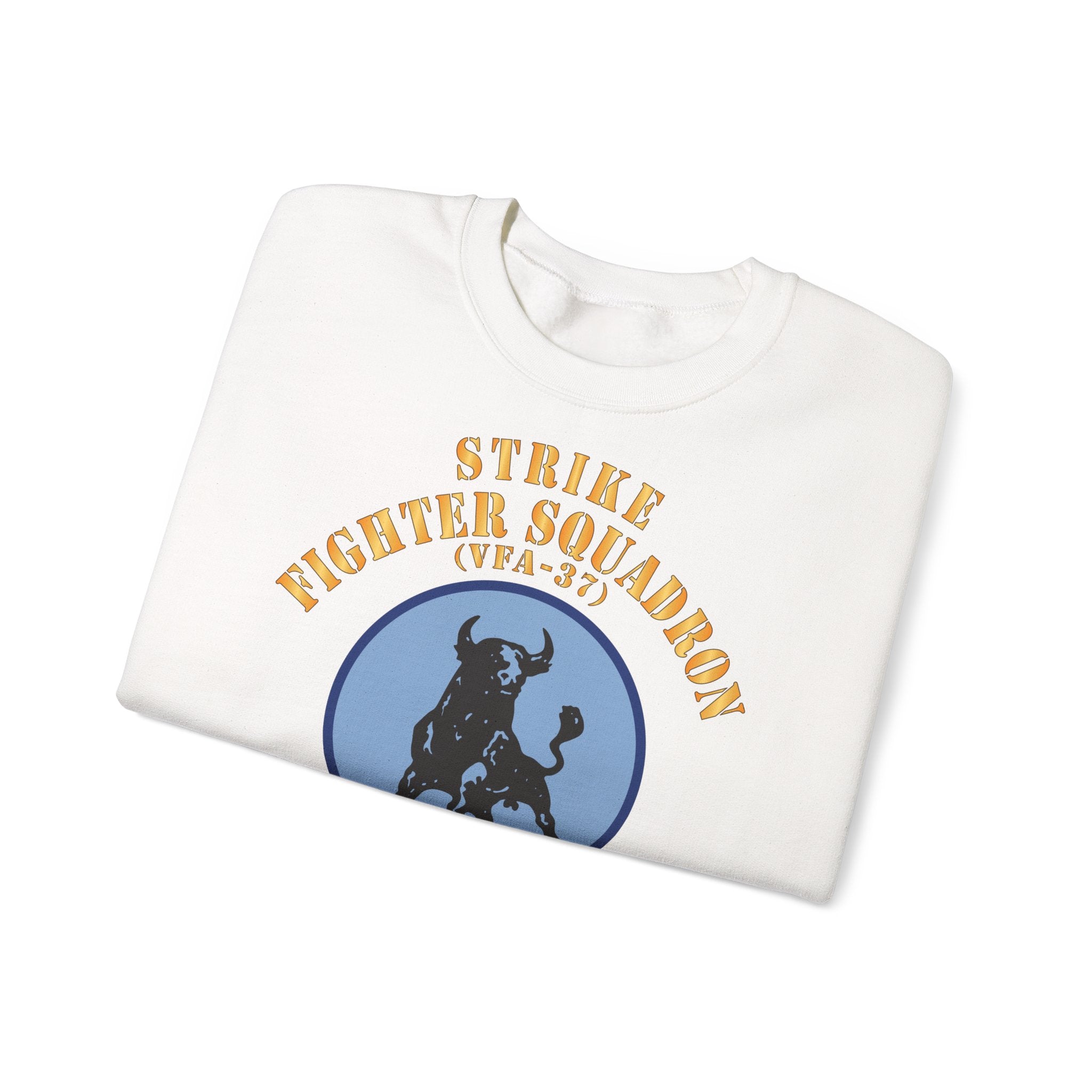 Unisex Heavy Blend™ Crewneck Sweatshirt - Navy - Strike Fighter Squadron 37 (VFA-37)