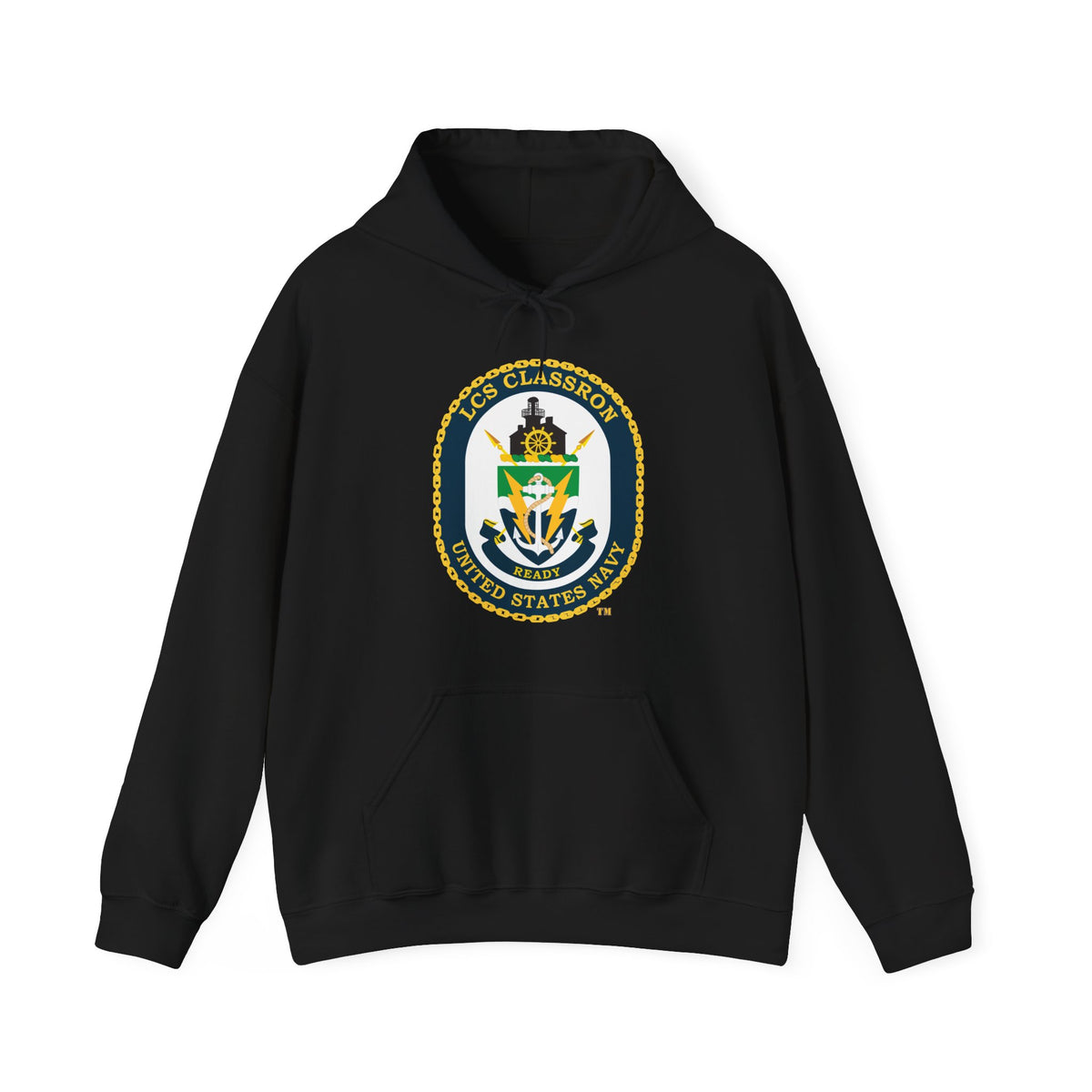 Unisex Heavy Blend™ Hoodies - Navy - LCS Classron (Littoral Combat Ship) wo txt