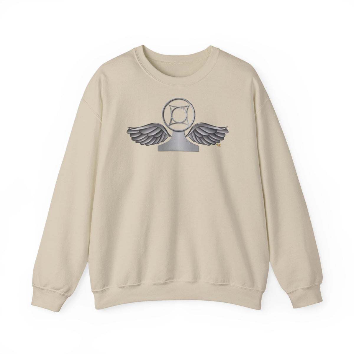 Unisex Heavy Blend™ Crewneck Sweatshirt - Navy - Rate - Air Traffic Controller (ATC) wo txt