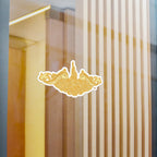 Kiss-Cut Vinyl Decal - Navy - Submarine Badge - Gold wo Txt