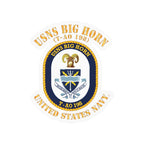 Kiss-Cut Vinyl Decal - Navy - USNS Big Horn (T-AO 198)