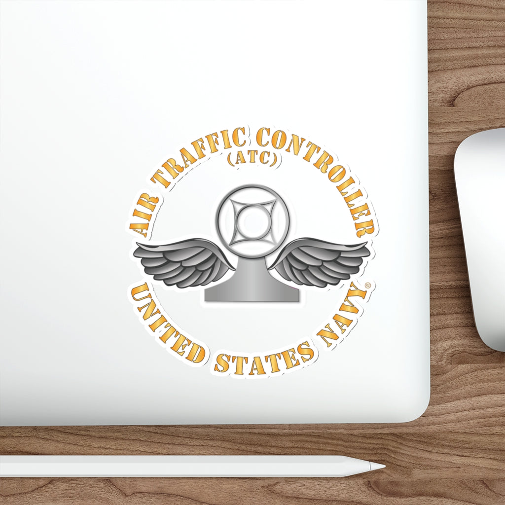 Die-Cut Vinyl Sticker - Navy - Rate - Air Traffic Controller (ATC)