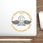 Die-Cut Vinyl Sticker - Navy - Rate - Air Traffic Controller (ATC)